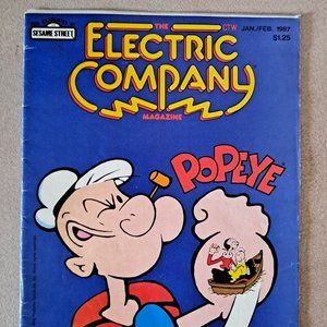 The Electric Company Magazine - Issue # 131 Popeye Jan/Feb 1987